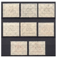 WMG 1923 Fi. 163-170 ** Wydanie przedrukowe - seria znaczków