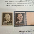 1943 Fi. GG AII ** Znaczek dywersyjny z portretem Franka - atest Korszeń