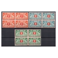 WMG 1923 Fi. 141-143 ** Herb Gdańska znaczki pocztowe czwórki