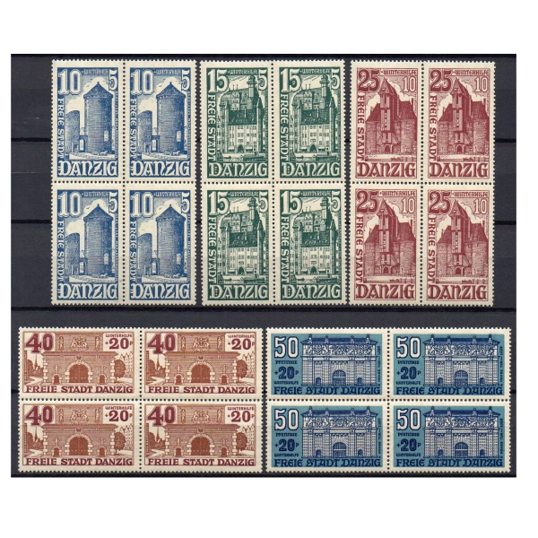 WMG 1936 Fi. 258-262 ** Wydanie przedrukowe czwórki