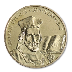 2 złote 2006 NG 500-lecie statutu Łaskiego moneta kolekcjonerska - zestaw 25 sztuk