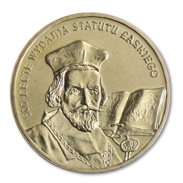 2 złote 2006 NG 500-lecie statutu Łaskiego moneta kolekcjonerska - zestaw 25 sztuk