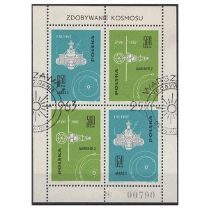 1963 Fi. blok 40 I Zdobywanie kosmosu kasowany