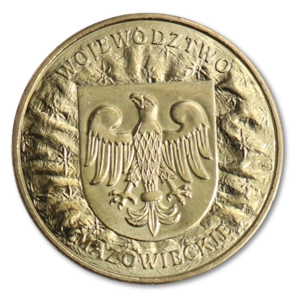 2 złote 2004 Województwo Mazowieckie moneta kolekcjonerska - zestaw  25 sztuk