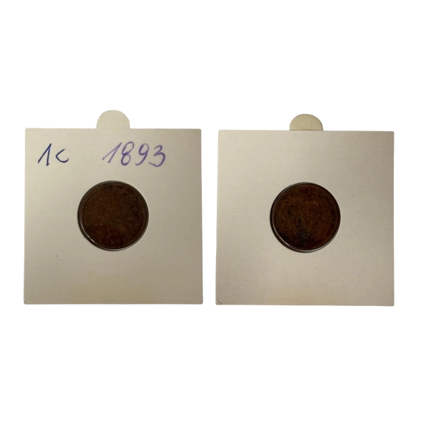 USA 1 cent 1893