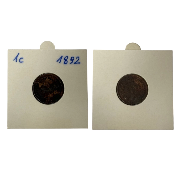 USA 1 cent 1892