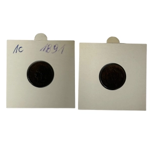 USA 1 cent 1891