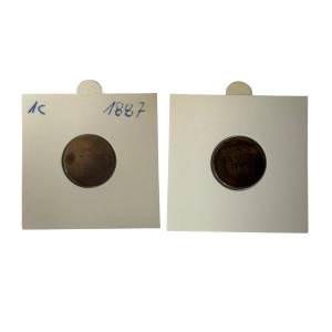 USA 1 cent 1887