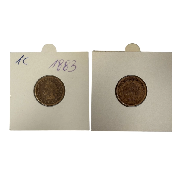 USA 1 cent 1883