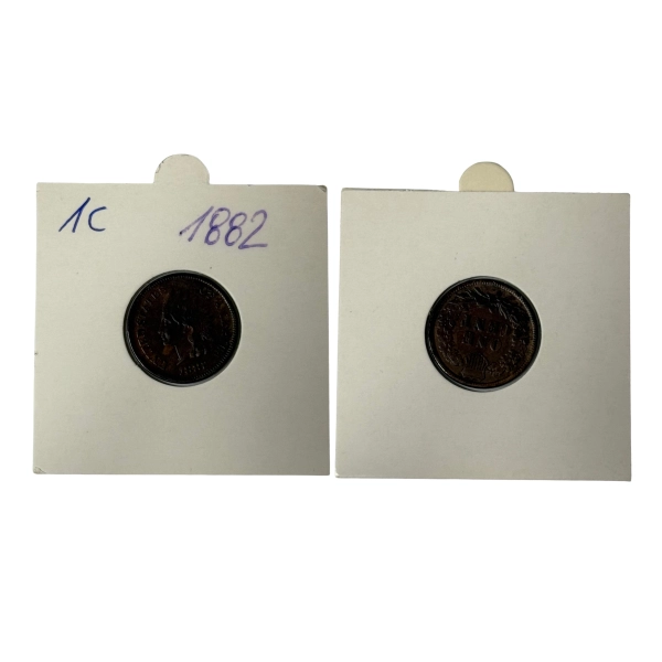 USA 1 cent 1882