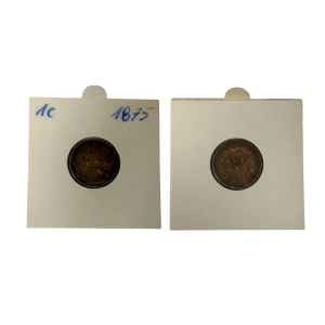 USA 1 cent 1875