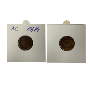 USA 1 cent 1874