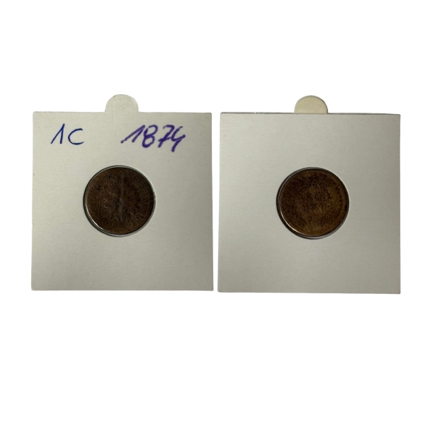 USA 1 cent 1874