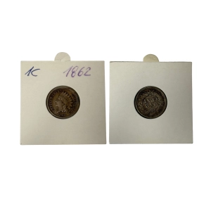 USA 1 cent 1862