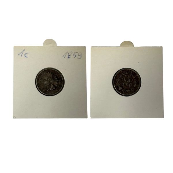 USA 1 cent 1859