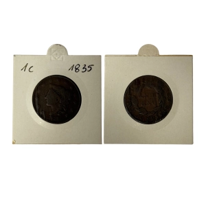USA 1 cent 1835