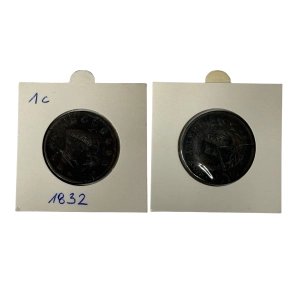 USA 1 cent 1832