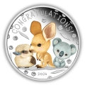 1/2 oz 2026 Narodziny Dziecka srebrna moneta Proof | Wyjątkowy prezent i pamiątka