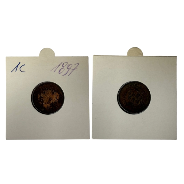 USA 1 cent 1897