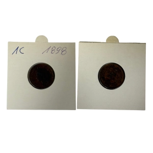 USA 1 cent 1898