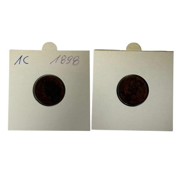 USA 1 cent 1898