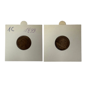 USA 1 cent 1899
