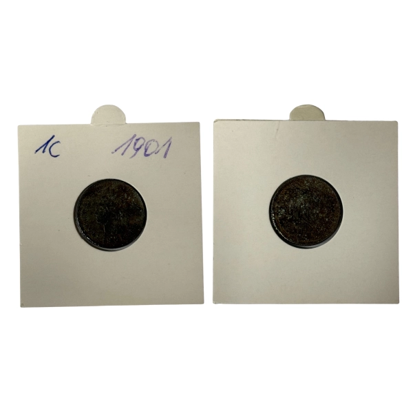 USA 1 cent 1901
