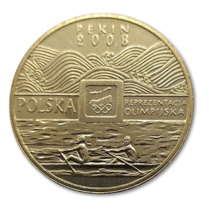 2 złote 2008 NG IO Pekin moneta kolekcjonerska Nordic Gold 25 szt