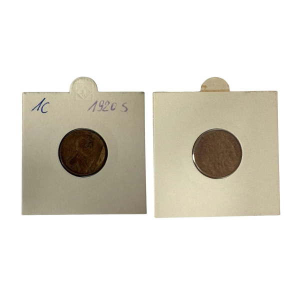 USA 1 cent 1920 S