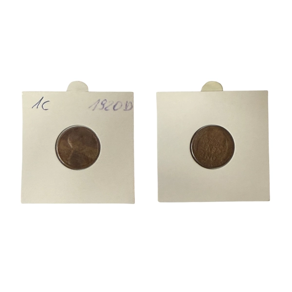 USA 1 cent 1920 D