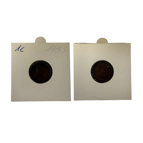 USA 1 cent 1919 S