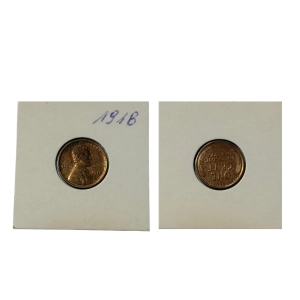 USA 1 cent 1918 P