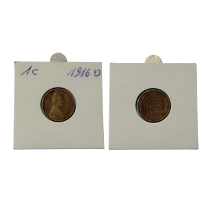 USA 1 cent 1916 D