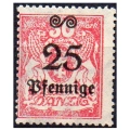 WMG 1923 Fi. 178 ** Wydanie przedrukowe znaczek za 25 fenigów