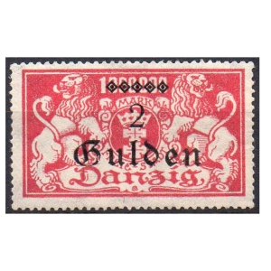 WMG 1923 Fi. 184 ** Wydanie przedrukowe znaczek za 2 guldeny