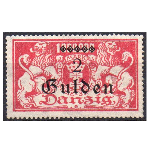 WMG 1923 Fi. 184 ** Wydanie przedrukowe znaczek za 2 guldeny