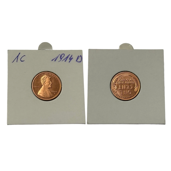 USA 1 cent 1914 D COPY