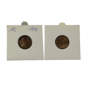USA 1 cent 1914 P