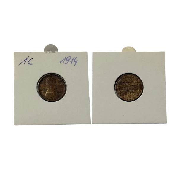 USA 1 cent 1914 P
