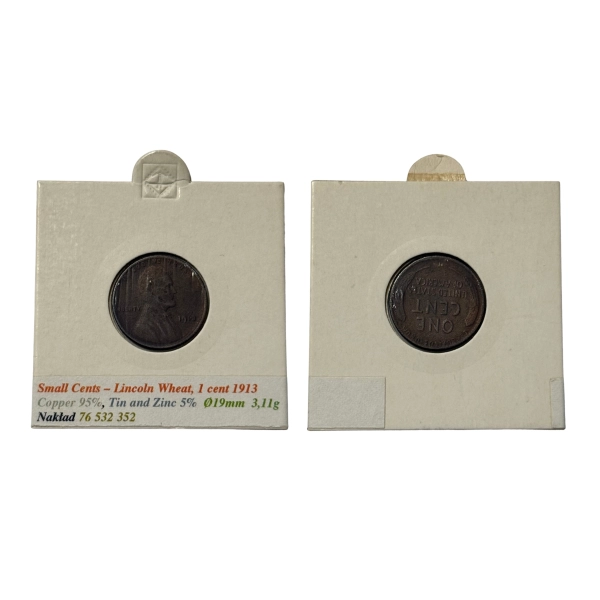 USA 1 cent 1913 P