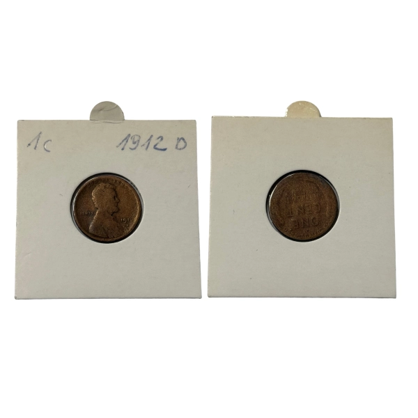 USA 1 cent 1912 D