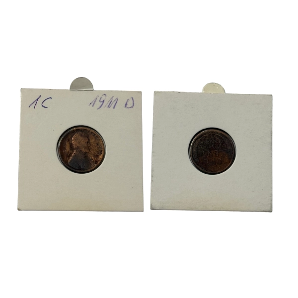 USA 1 cent 1911 D