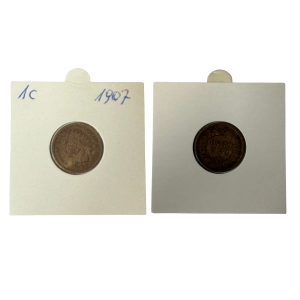 USA 1 cent 1907