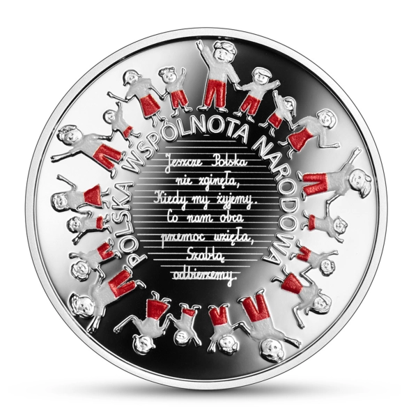 10 złotych 2026 srebrna moneta W Polskę wierzę – Polska wspólnota narodowa