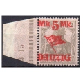 WMG 1920 Fi. 30 IV ** Wydanie prowizoryczne znaczek o nominale  5 Mk