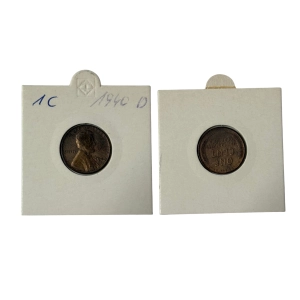 USA 1 cent 1940 D