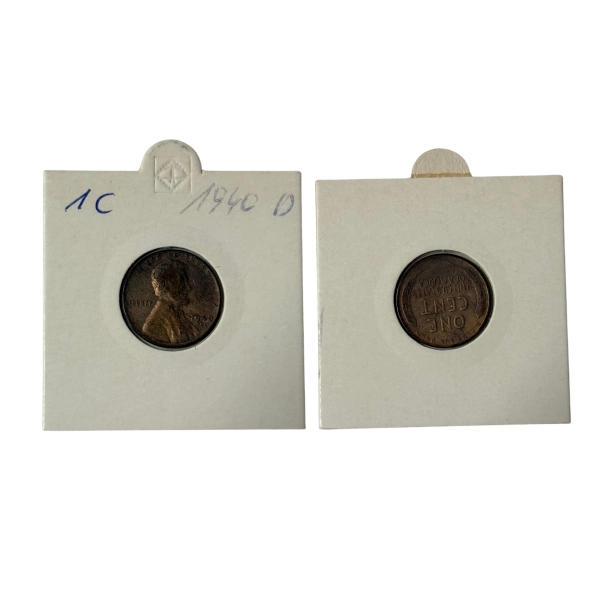 USA 1 cent 1940 D