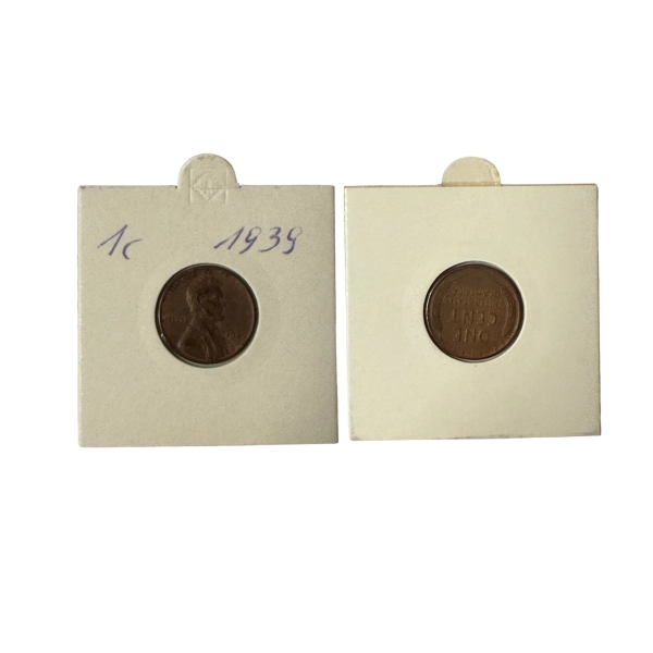 USA 1 cent 1939 P
