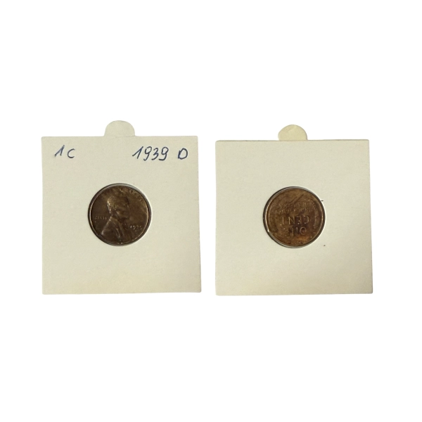 USA 1 cent 1939 D