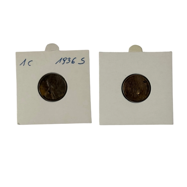 USA 1 cent 1936 S